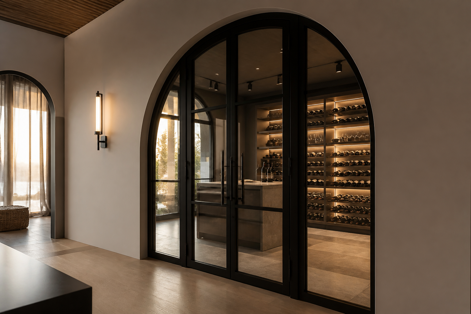 VLX 100 Arched / Custom Door in Austin, TX | Hale Windows Austin - detail 3
