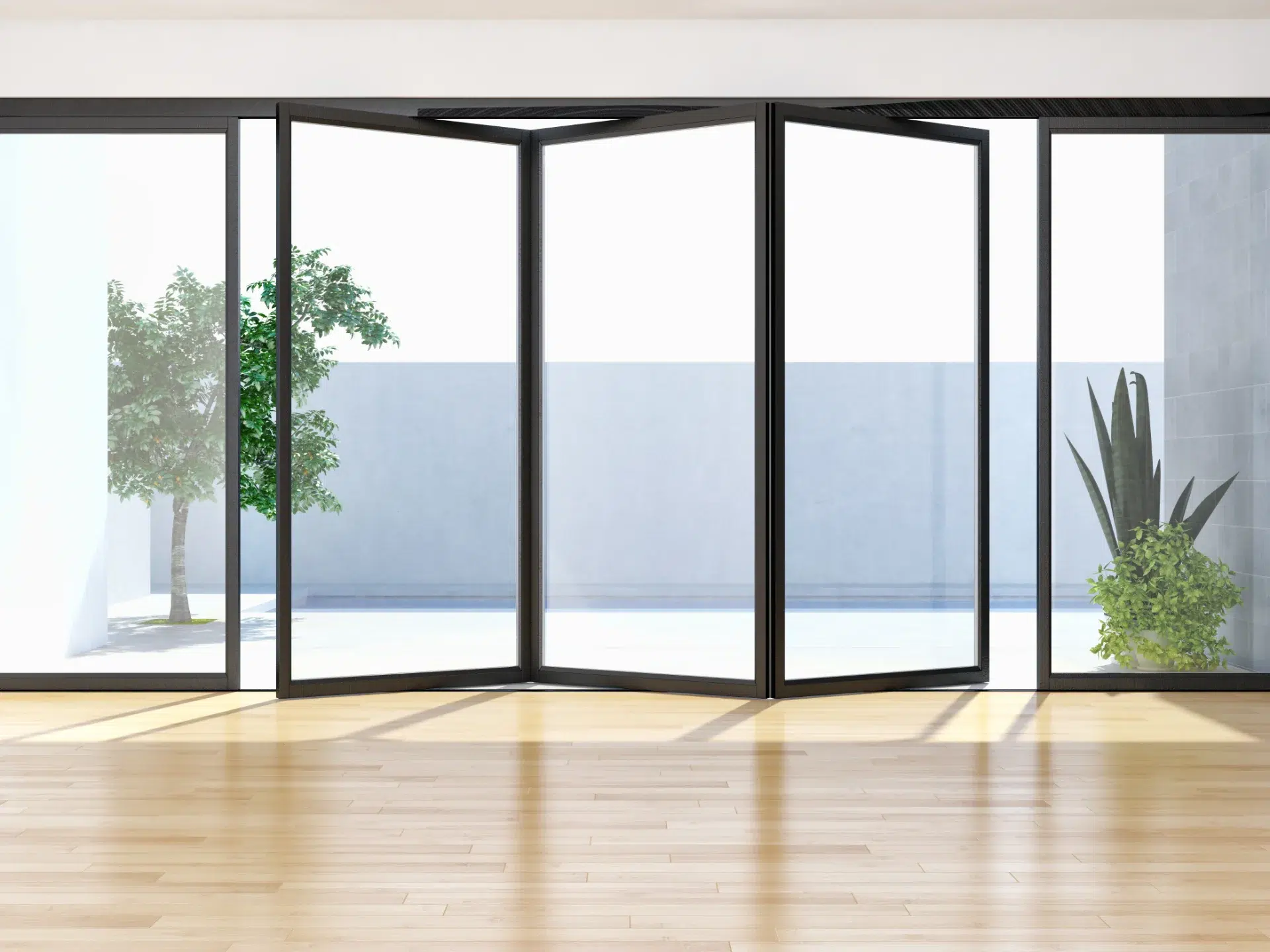 VLX 100 Bifold / Folding Door in Austin, TX | Hale Windows Austin - detail 1