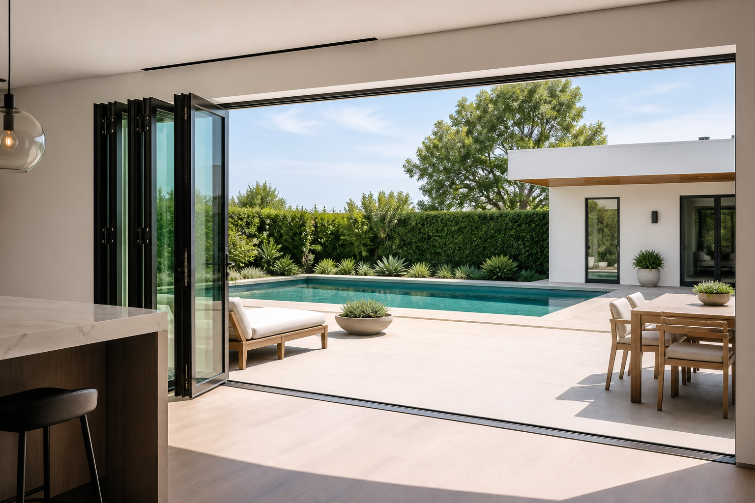 VLX 100 Bifold / Folding Door in Austin, TX | Hale Windows Austin - detail 4
