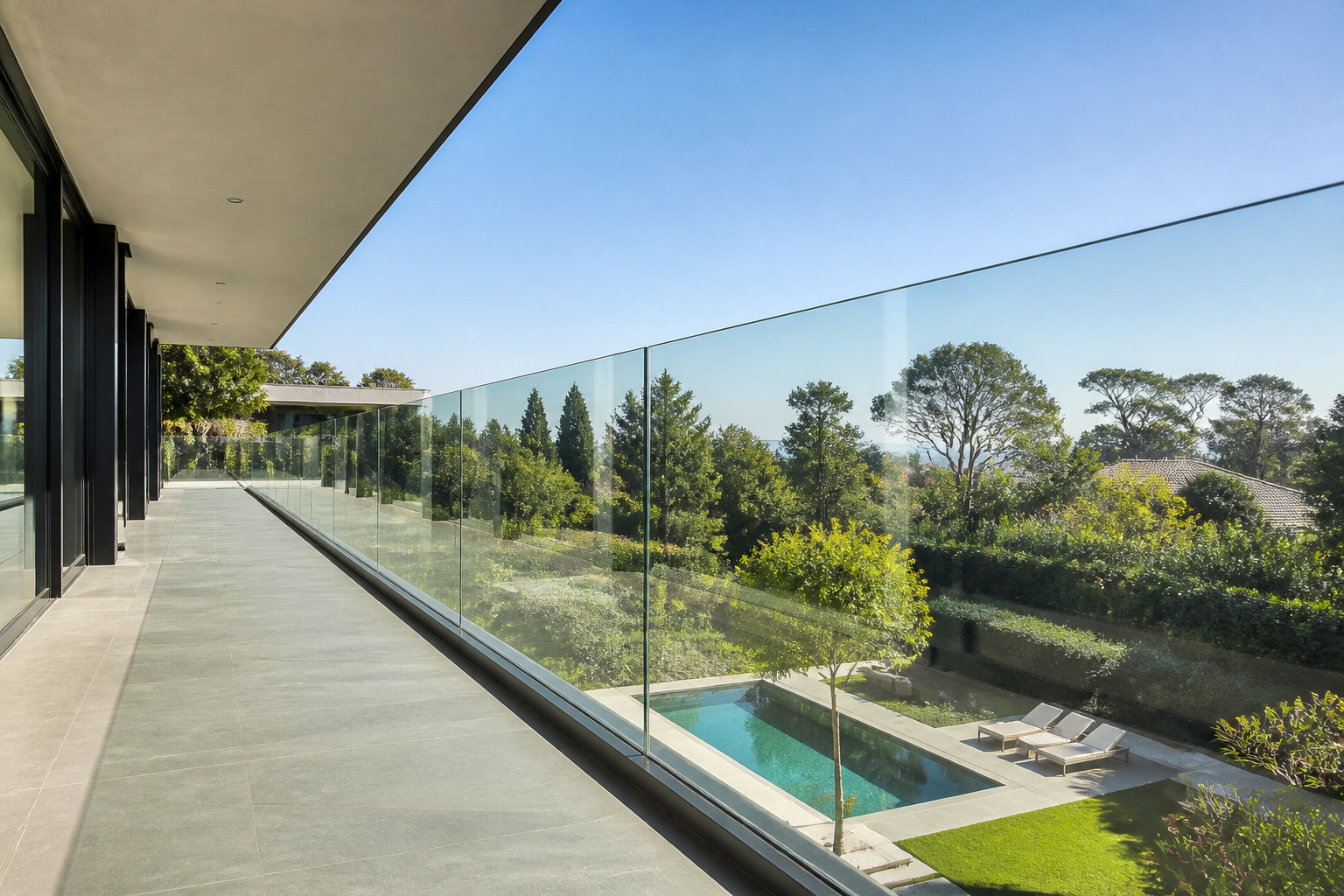 VLX 120 Glass Railing System in Austin, TX | Hale Windows Austin - detail 4
